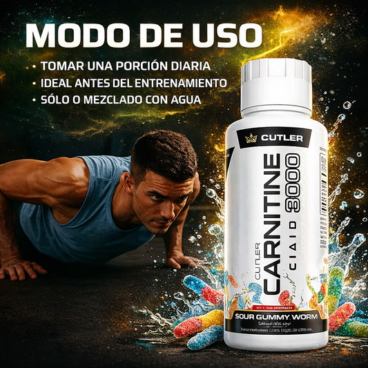 Carnitine Liquid 3000: Más energía, menos grasa