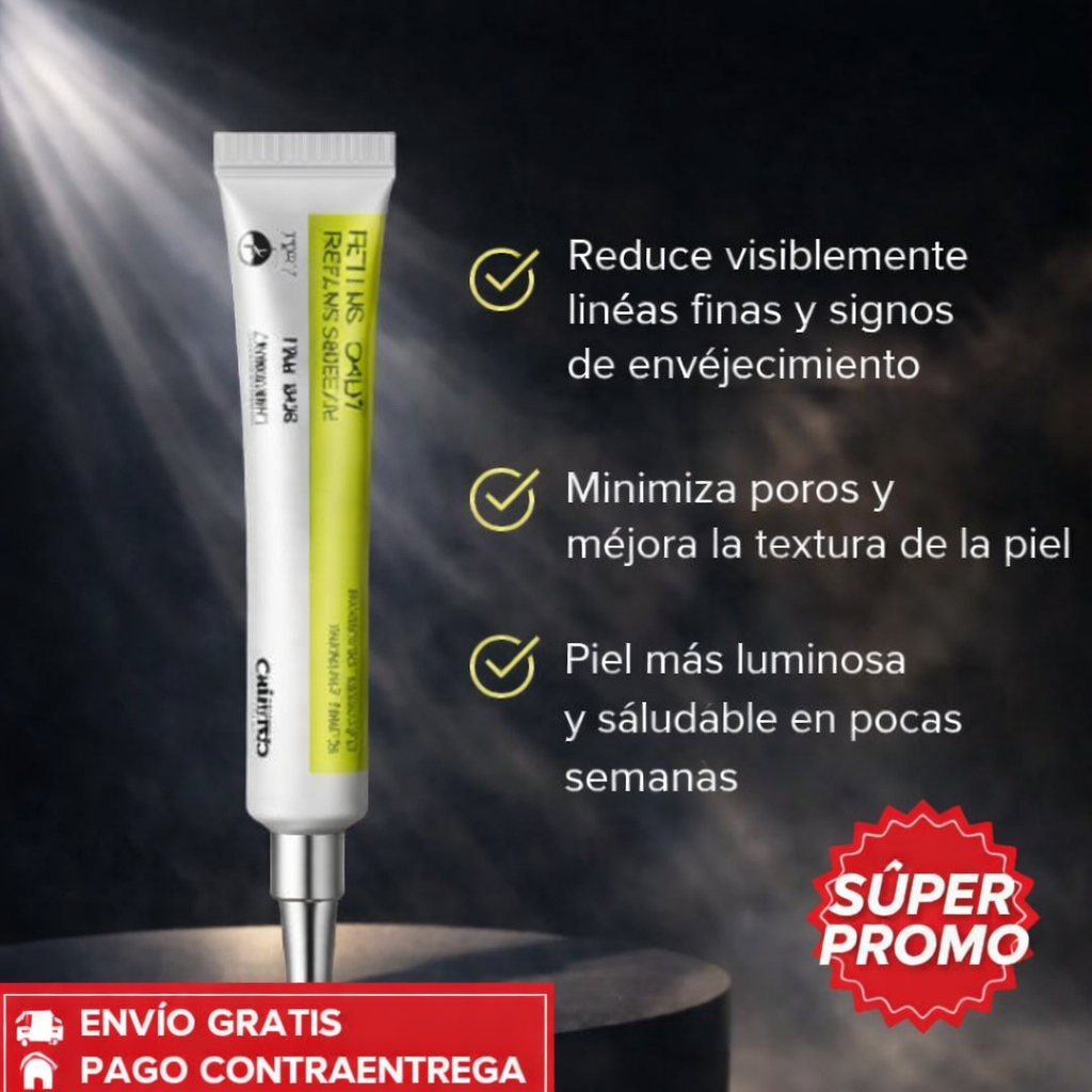 Retinal Shot™ ORIGINAL: Sérum Nocturno que Suaviza la Piel y Reafirma