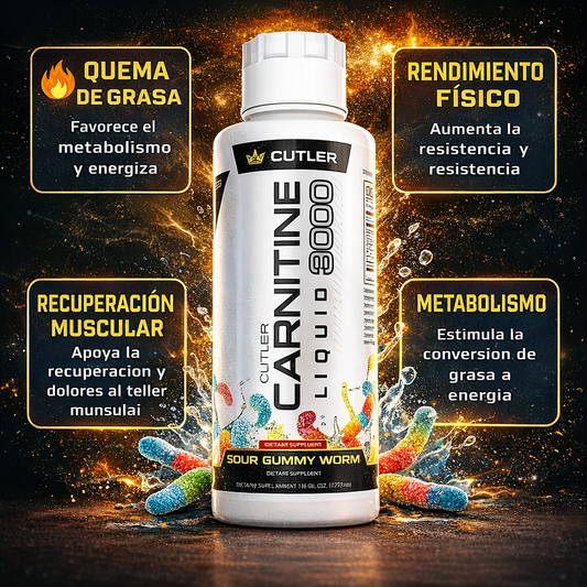Carnitine Liquid 3000: Más energía, menos grasa