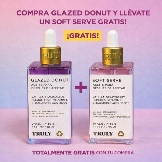 COMPRA 1 GLAZED DONUT 90 ml + 1 SOFT SERVE 90ml gratis - TRULY