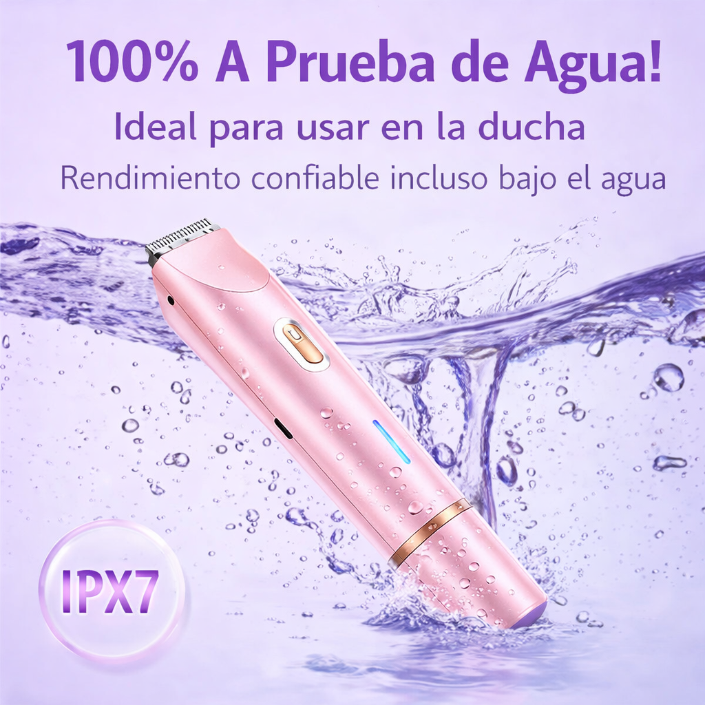 PROMO 50% OFF : 1 Rasuradora Eléctrica doble punta: Depílate en casa sin dolor en minutos ✨
