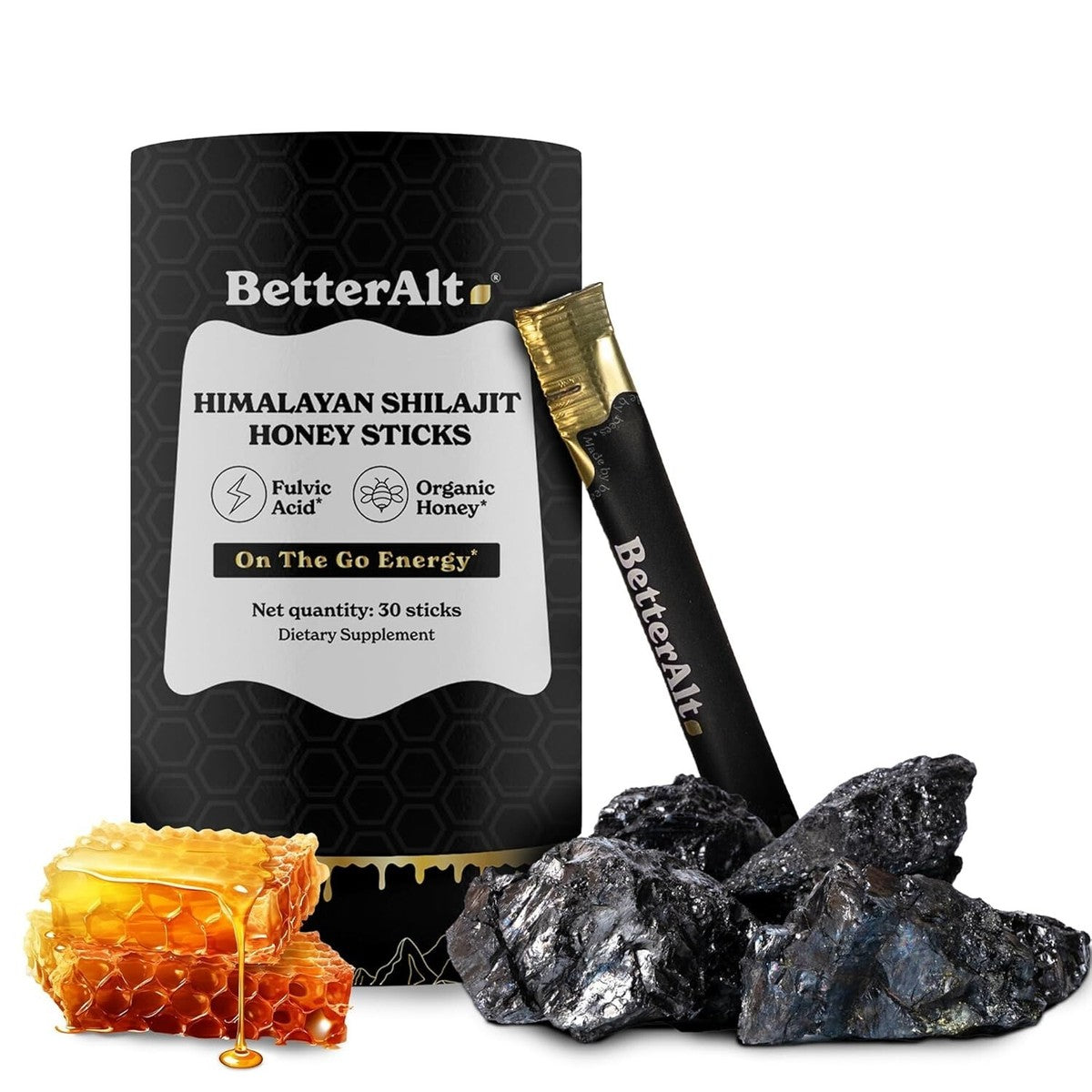 Himalayan Shilajit Honey Sticks x30